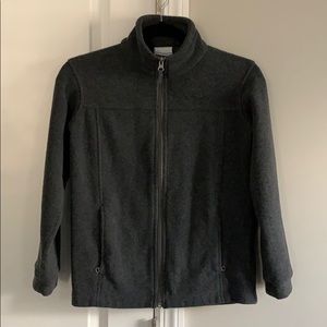 Columbia fleece zip-up size M boys